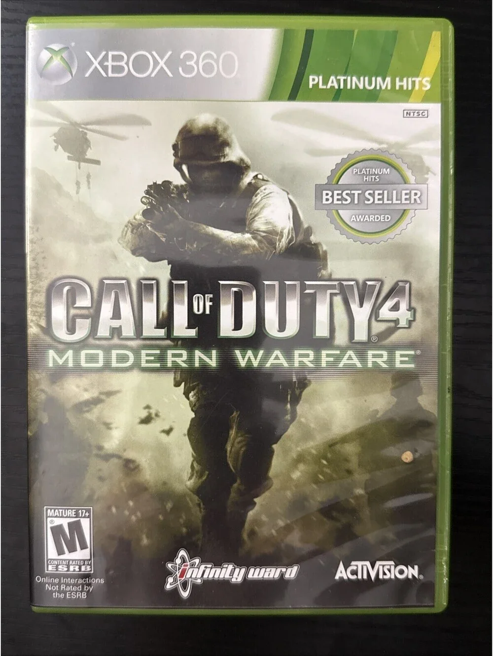 Call of Duty 4: Modern Warfare -- Platinum Hits (Microsoft Xbox 360, 2010)